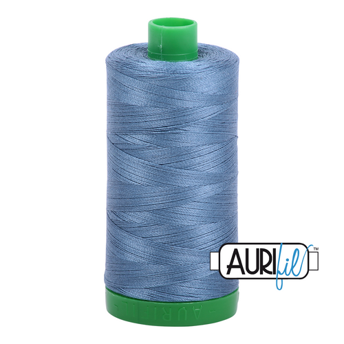 Aurifil 40wt Thread - 1000m

The 1000m spools are perfect for that medium to large project when you are worried about running out of thread. 

The 40wt range is the favourite choice for machine quilting and embroidery. The slightly heavier thread emphasizes the quilting stitches and will show up more in your work.

This is a high quality 100% Cotton thread, making it ideal for all forms machine work whether it is on Applique, for Quilting, Machine Piecing or Long-arm Quilting.

If you prefer to do things by hand, this is ideal for Cross stitching, Hand Piecing and work with Lace.