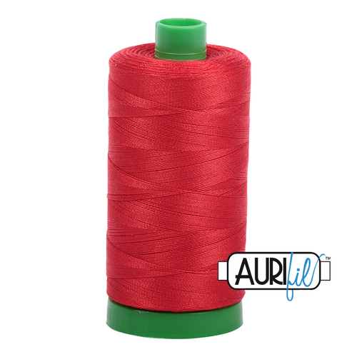 Aurifil 40 Wt 100% Cotton

1000mt (1094yds) Green Spool.

The 40wt range is a versatile, all purpose thread. Long-Arm quilters love how it can run at high speeds with little to no breakage.  

This is a high quality 100% Cotton thread, making it ideal for all forms machine work whether it is on Applique, for Quilting, Machine Piecing or Long-arm Quilting.

If you prefer to do things by hand, this is ideal for Cross stitching, Hand Piecing and work with Lace.

We have 270 colours available on 1000m(1094 yds) spools.