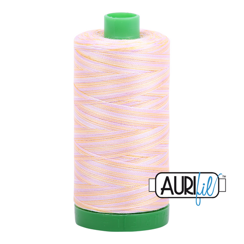 Aurifil 40 Wt 100% Cotton

1000mt (1094yds) Green Spool.

The 40wt range is a versatile, all purpose thread. Long-Arm quilters love how it can run at high speeds with little to no breakage.  

This is a high quality 100% Cotton thread, making it ideal for all forms machine work whether it is on Applique, for Quilting, Machine Piecing or Long-arm Quilting.

If you prefer to do things by hand, this is ideal for Cross stitching, Hand Piecing and work with Lace.

We have 270 colours available on 1000m (1094 yds) spools.