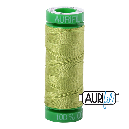 270 colours available on 150m (164 yards) spools.
•	The 40 weight t range is a versatile, all-purpose thread. Long-Arm quilters love how it can run at high speeds with 
         little to no breakage. 
•	This is a high quality 100% Cotton thread, making it ideal for all forms machine work whether it is on Applique, for 
        Quilting, Machine Piecing or Long-arm Quilting.
•	Perfect for that small project, ideal for Cross stitching, Hand Piecing and work with Lace.