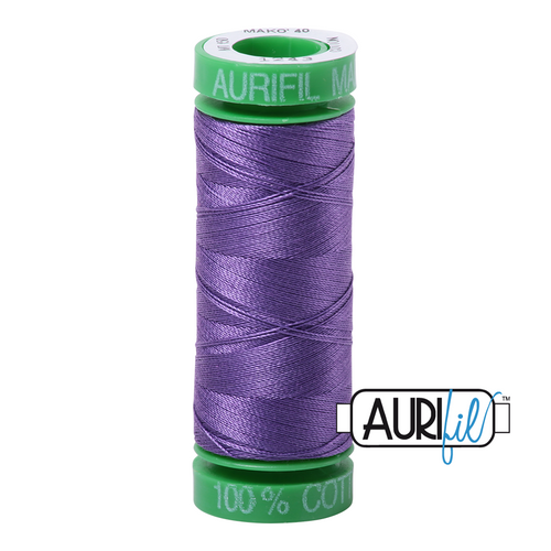 270 colours available on 150m (164 yards) spools.
•	The 40 weight t range is a versatile, all-purpose thread. Long-Arm quilters love how it can run at high speeds with 
         little to no breakage. 
•	This is a high quality 100% Cotton thread, making it ideal for all forms machine work whether it is on Applique, for 
        Quilting, Machine Piecing or Long-arm Quilting.
•	Perfect for that small project, ideal for Cross stitching, Hand Piecing and work with Lace.