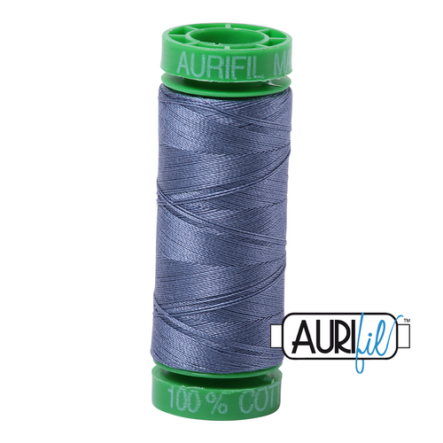 270 colours available on 150m (164 yards) spools.
•	The 40 weight t range is a versatile, all-purpose thread. Long-Arm quilters love how it can run at high speeds with 
         little to no breakage. 
•	This is a high quality 100% Cotton thread, making it ideal for all forms machine work whether it is on Applique, for 
        Quilting, Machine Piecing or Long-arm Quilting.
•	Perfect for that small project, ideal for Cross stitching, Hand Piecing and work with Lace.