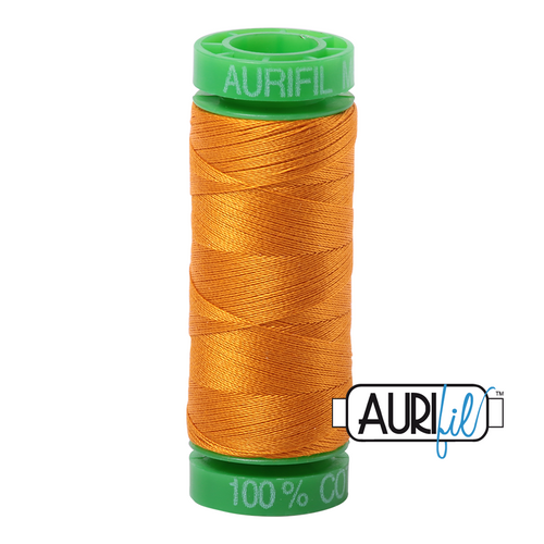270 colours available on 150m (164 yards) spools.
•	The 40 weight t range is a versatile, all-purpose thread. Long-Arm quilters love how it can run at high speeds with 
         little to no breakage. 
•	This is a high quality 100% Cotton thread, making it ideal for all forms machine work whether it is on Applique, for 
        Quilting, Machine Piecing or Long-arm Quilting.
•	Perfect for that small project, ideal for Cross stitching, Hand Piecing and work with Lace.