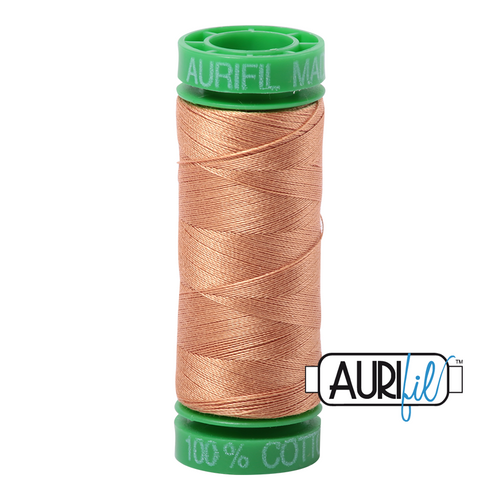 270 colours available on 150m (164 yards) spools.
•	The 40 weight t range is a versatile, all-purpose thread. Long-Arm quilters love how it can run at high speeds with 
         little to no breakage. 
•	This is a high quality 100% Cotton thread, making it ideal for all forms machine work whether it is on Applique, for 
        Quilting, Machine Piecing or Long-arm Quilting.
•	Perfect for that small project, ideal for Cross stitching, Hand Piecing and work with Lace.