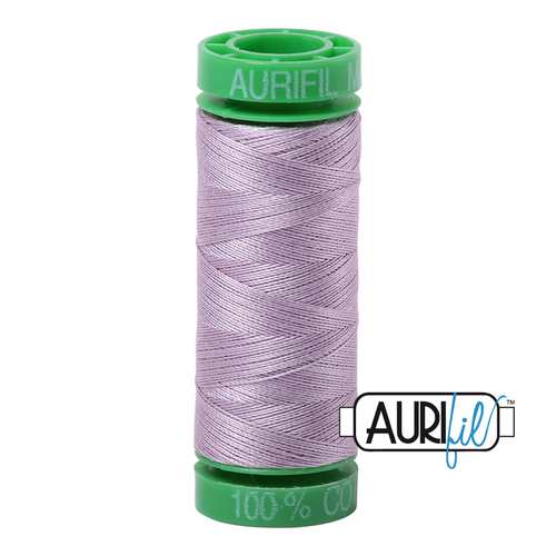 270 colours available on 150m (164 yards) spools.
•	The 40 weight t range is a versatile, all-purpose thread. Long-Arm quilters love how it can run at high speeds with 
         little to no breakage. 
•	This is a high quality 100% Cotton thread, making it ideal for all forms machine work whether it is on Applique, for 
        Quilting, Machine Piecing or Long-arm Quilting.
•	Perfect for that small project, ideal for Cross stitching, Hand Piecing and work with Lace.