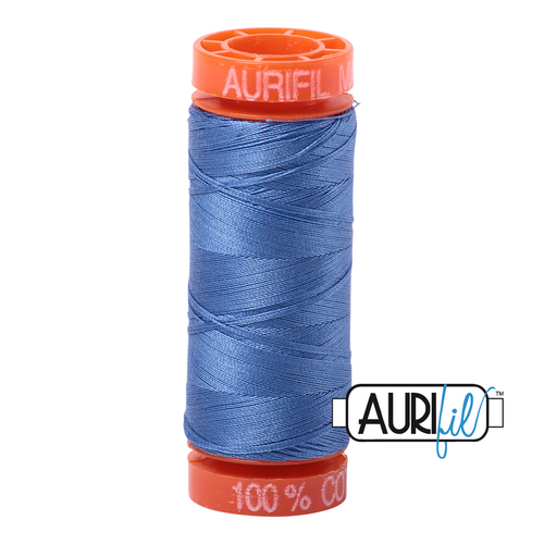 These 200m spools are perfect for that small project or when you are on the move. 

The thread is fine, yet strong, resulting in flat seams when foundation piecing.  This high quality 100% Cotton thread is ideal for embroidery and gives a subtle effect when quilting. Another popular choice when using for hand work and with Bobbin and Machine Lace.

We have 270 colours available on 200m (220 yd) spools.
