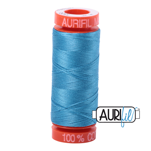 These 200m spools are perfect for that small project or when you are on the move. 

The thread is fine, yet strong, resulting in flat seams when foundation piecing.  This high quality 100% Cotton thread is ideal for embroidery and gives a subtle effect when quilting. Another popular choice when using for hand work and with Bobbin and Machine Lace.

We have 270 colours available on 200m (220 yd) spools.