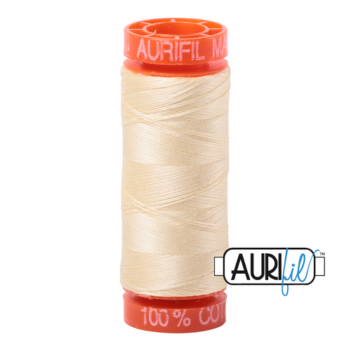 These 200m spools are perfect for that small project or when you are on the move. 

The thread is fine, yet strong, resulting in flat seams when foundation piecing.  This high quality 100% Cotton thread is ideal for embroidery and gives a subtle effect when quilting. Another popular choice when using for hand work and with Bobbin and Machine Lace.

We have 270 colours available on 200m (220 yd) spools.