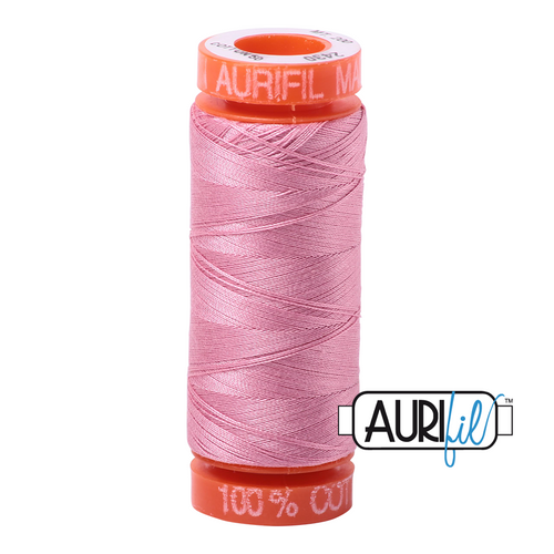 These 200m spools are perfect for that small project or when you are on the move. 

The thread is fine, yet strong, resulting in flat seams when foundation piecing.  This high quality 100% Cotton thread is ideal for embroidery and gives a subtle effect when quilting. Another popular choice when using for hand work and with Bobbin and Machine Lace.

We have 270 colours available on 200m (220 yd) spools.