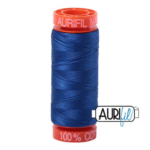 These 200m spools are perfect for that small project or when you are on the move. 

The thread is fine, yet strong, resulting in flat seams when foundation piecing.  This high quality 100% Cotton thread is ideal for embroidery and gives a subtle effect when quilting. Another popular choice when using for hand work and with Bobbin and Machine Lace.

We have 270 colours available on 200m (220 yd) spools.