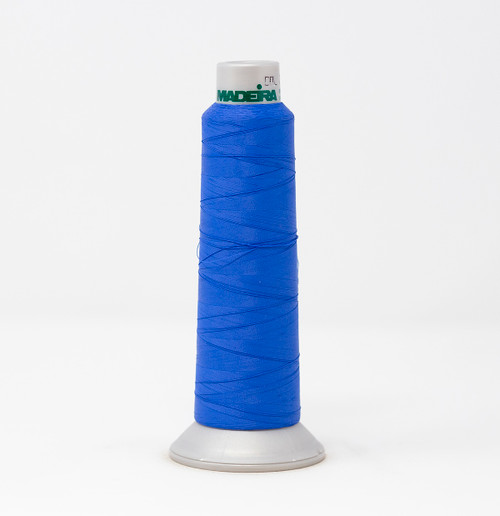 Madeira Frosted Matt is a durable Polyester thread with a Cotton appearance. 
The only matte finish embroidery thread around!