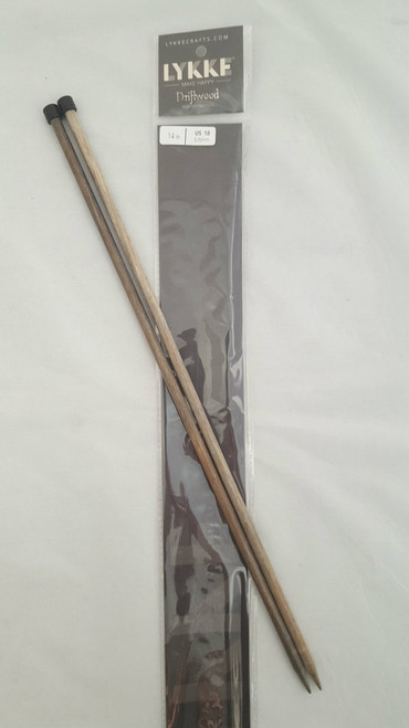 14"/35.6cm Straight - 6 mm/US 10 Diameter