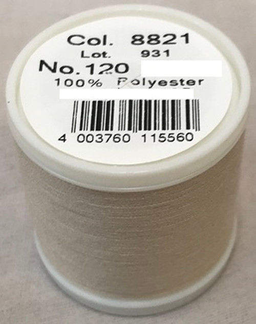 1000 m of Aerofil Sew All Thread is the perfect meterage for the dedicated hobby sewer. A top quality sewing thread at an unbeatable price and the best cost performance ratio. The colours have been carefully selected and offer the optimum choice to fulfil all colour desires.

For best sewing results we recommend the use of the MADEIRA universal sewing needle size #80/12 of premium Titanium quality.