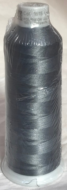 Madeira's 100% polyester embroidery thread, Polyneon is constructed of a specially developed raw material which eliminates looping, puckering and virtually all thread breaks.  Suitable for almost any application, Polyneon's unique formula makes this thread extremely durable and smooth running.  Vibrant colors, are glossy, as well as resistant to chlorine bleach, making Polyneon the ideal thread for embroidering on uniforms, safety garments and commercial linens.