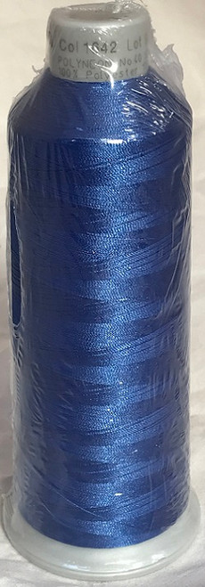 Madeira's 100% polyester embroidery thread, Polyneon is constructed of a specially developed raw material which eliminates looping, puckering and virtually all thread breaks.  Suitable for almost any application, Polyneon's unique formula makes this thread extremely durable and smooth running.  Vibrant colors, are glossy, as well as resistant to chlorine bleach, making Polyneon the ideal thread for embroidering on uniforms, safety garments and commercial linens.