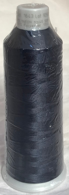 Madeira's 100% polyester embroidery thread, Polyneon is constructed of a specially developed raw material which eliminates looping, puckering and virtually all thread breaks.  Suitable for almost any application, Polyneon's unique formula makes this thread extremely durable and smooth running.  Vibrant colors, are glossy, as well as resistant to chlorine bleach, making Polyneon the ideal thread for embroidering on uniforms, safety garments and commercial linens.