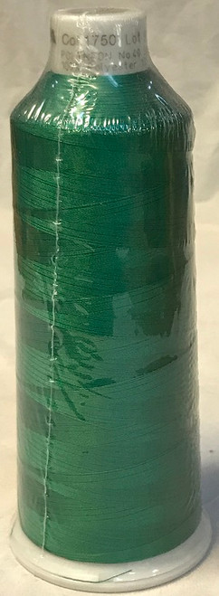 Madeira's 100% polyester embroidery thread, Polyneon is constructed of a specially developed raw material which eliminates looping, puckering and virtually all thread breaks.  Suitable for almost any application, Polyneon's unique formula makes this thread extremely durable and smooth running.  Vibrant colors, are glossy, as well as resistant to chlorine bleach, making Polyneon the ideal thread for embroidering on uniforms, safety garments and commercial linens.