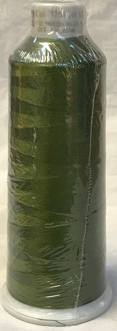 Madeira's 100% polyester embroidery thread, Polyneon is constructed of a specially developed raw material which eliminates looping, puckering and virtually all thread breaks.  Suitable for almost any application, Polyneon's unique formula makes this thread extremely durable and smooth running.  Vibrant colors, are glossy, as well as resistant to chlorine bleach, making Polyneon the ideal thread for embroidering on uniforms, safety garments and commercial linens.