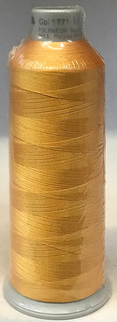 Madeira's 100% polyester embroidery thread, Polyneon is constructed of a specially developed raw material which eliminates looping, puckering and virtually all thread breaks.  Suitable for almost any application, Polyneon's unique formula makes this thread extremely durable and smooth running.  Vibrant colors, are glossy, as well as resistant to chlorine bleach, making Polyneon the ideal thread for embroidering on uniforms, safety garments and commercial linens.