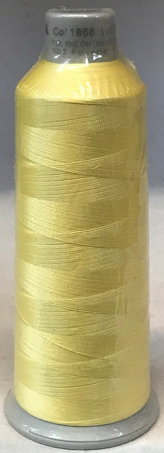 Madeira's 100% polyester embroidery thread, Polyneon is constructed of a specially developed raw material which eliminates looping, puckering and virtually all thread breaks.  Suitable for almost any application, Polyneon's unique formula makes this thread extremely durable and smooth running.  Vibrant colors, are glossy, as well as resistant to chlorine bleach, making Polyneon the ideal thread for embroidering on uniforms, safety garments and commercial linens.