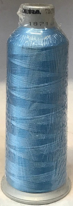 Madeira's 100% polyester embroidery thread, Polyneon is constructed of a specially developed raw material which eliminates looping, puckering and virtually all thread breaks.  Suitable for almost any application, Polyneon's unique formula makes this thread extremely durable and smooth running.  Vibrant colors, are glossy, as well as resistant to chlorine bleach, making Polyneon the ideal thread for embroidering on uniforms, safety garments and commercial linens.