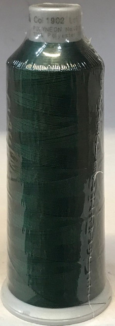 Madeira's 100% polyester embroidery thread, Polyneon is constructed of a specially developed raw material which eliminates looping, puckering and virtually all thread breaks.  Suitable for almost any application, Polyneon's unique formula makes this thread extremely durable and smooth running.  Vibrant colors, are glossy, as well as resistant to chlorine bleach, making Polyneon the ideal thread for embroidering on uniforms, safety garments and commercial linens.