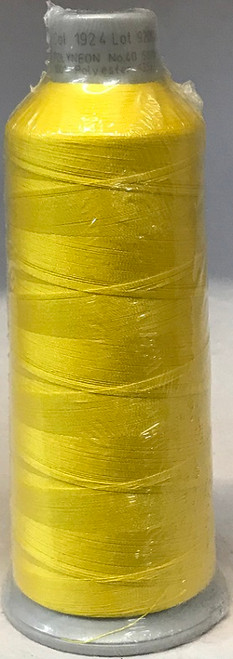Madeira's 100% polyester embroidery thread, Polyneon is constructed of a specially developed raw material which eliminates looping, puckering and virtually all thread breaks.  Suitable for almost any application, Polyneon's unique formula makes this thread extremely durable and smooth running.  Vibrant colors, are glossy, as well as resistant to chlorine bleach, making Polyneon the ideal thread for embroidering on uniforms, safety garments and commercial linens.