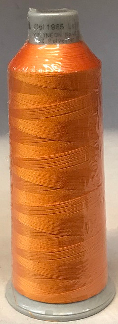 Madeira's 100% polyester embroidery thread, Polyneon is constructed of a specially developed raw material which eliminates looping, puckering and virtually all thread breaks.  Suitable for almost any application, Polyneon's unique formula makes this thread extremely durable and smooth running.  Vibrant colors, are glossy, as well as resistant to chlorine bleach, making Polyneon the ideal thread for embroidering on uniforms, safety garments and commercial linens.