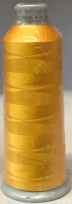 Madeira's 100% polyester embroidery thread, Polyneon is constructed of a specially developed raw material which eliminates looping, puckering and virtually all thread breaks.  Suitable for almost any application, Polyneon's unique formula makes this thread extremely durable and smooth running.  Vibrant colors, are glossy, as well as resistant to chlorine bleach, making Polyneon the ideal thread for embroidering on uniforms, safety garments and commercial linens.