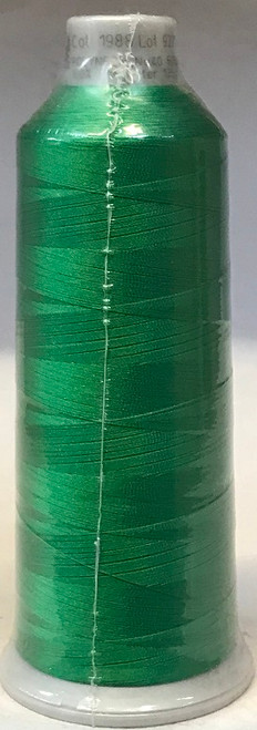 Madeira's 100% polyester embroidery thread, Polyneon is constructed of a specially developed raw material which eliminates looping, puckering and virtually all thread breaks.  Suitable for almost any application, Polyneon's unique formula makes this thread extremely durable and smooth running.  Vibrant colors, are glossy, as well as resistant to chlorine bleach, making Polyneon the ideal thread for embroidering on uniforms, safety garments and commercial linens.