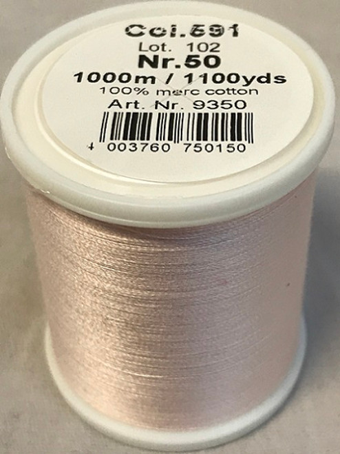 1000m Art.9350
100% mercerized cotton

Cotona No.50 is the perfect thread made of the best Egyptian cotton. Professionals choice for their home sewing and embroidery machine.

For best results we recommend the use of the MADEIRA universal embroidery needle #75/11 and the fine MADEIRA underthread Bobbinfil No. 80.