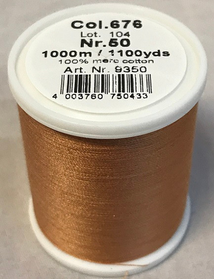 Cotona 50 1000m - Medium Tawny Tan 676