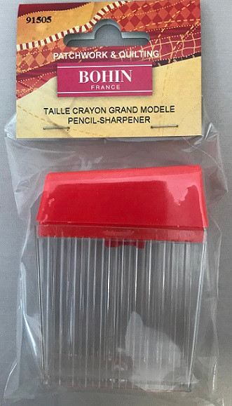 Pencil, Marker and Crayon sharpener with both large and small openings, sharpens pencils as well as larger markers / pencils.