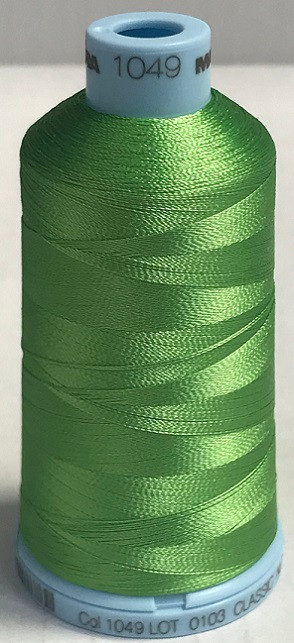 Suitable for all types of Embroidery and perfect for fine fabrics.

It is recommended that size 60/8-65/9 needles are used. 