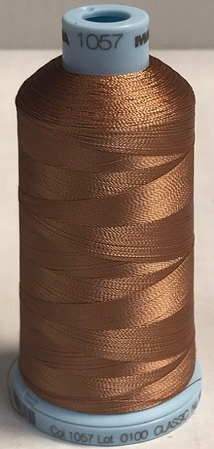 Suitable for all types of Embroidery and perfect for fine fabrics.

It is recommended that size 60/8-65/9 needles are used. 