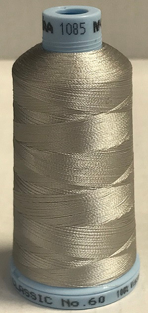 Suitable for all types of Embroidery and perfect for fine fabrics.

It is recommended that size 60/8-65/9 needles are used. 