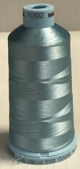 Suitable for all types of Embroidery and perfect for fine fabrics.

It is recommended that size 60/8-65/9 needles are used. 