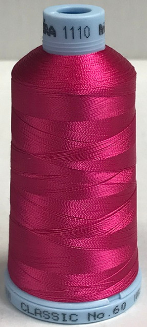 Suitable for all types of Embroidery and perfect for fine fabrics.

It is recommended that size 60/8-65/9 needles are used.