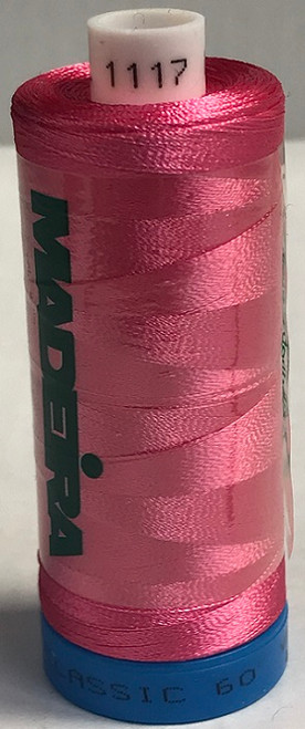 Suitable for all types of Embroidery and perfect for fine fabrics.

It is recommended that size 60/8-65/9 needles are used. 