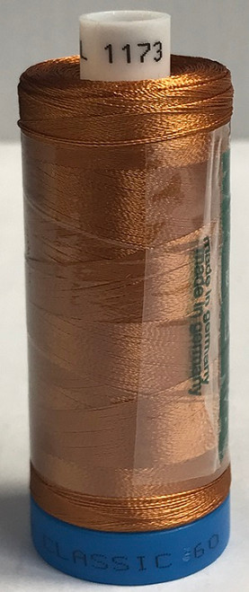 Suitable for all types of Embroidery and perfect for fine fabrics.

It is recommended that size 60/8-65/9 needles are used. 