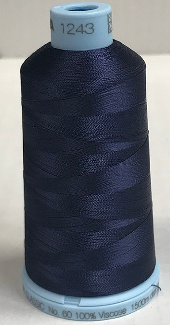 Suitable for all types of Embroidery and perfect for fine fabrics.

It is recommended that size 60/8-65/9 needles are used. 