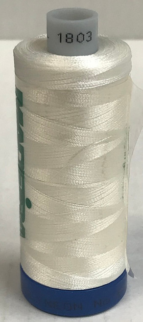 Suitable for all types of Embroidery and perfect for fine fabrics.

It is recommended that size 60/8-65/9 needles are used. 