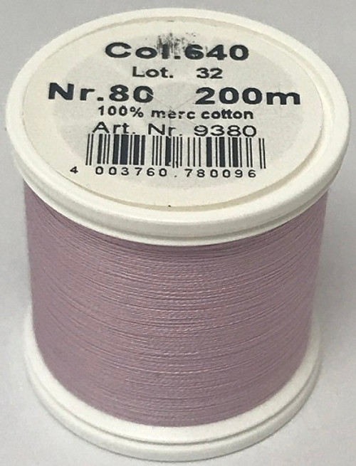 Extra fine machine embroidery thread made of best Egyptian cotton
Ideal for detailed embroideries and for small lettering especially on ties, handkerchiefs or delicate fabrics
Recommended needle: embroidery needle NM 75-80 Madeira Art.9450
12 Colours available.