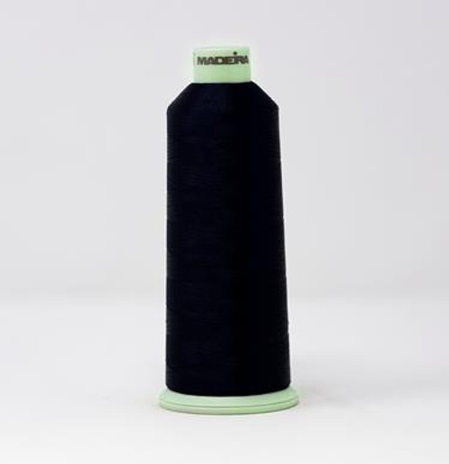 Polyneon Green is 100% recycled polyester embroidery thread made from post-consumer waste.