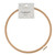 Embroider more easily with this 23 cm hoop, solid wood, adjustable for different thicknesses.