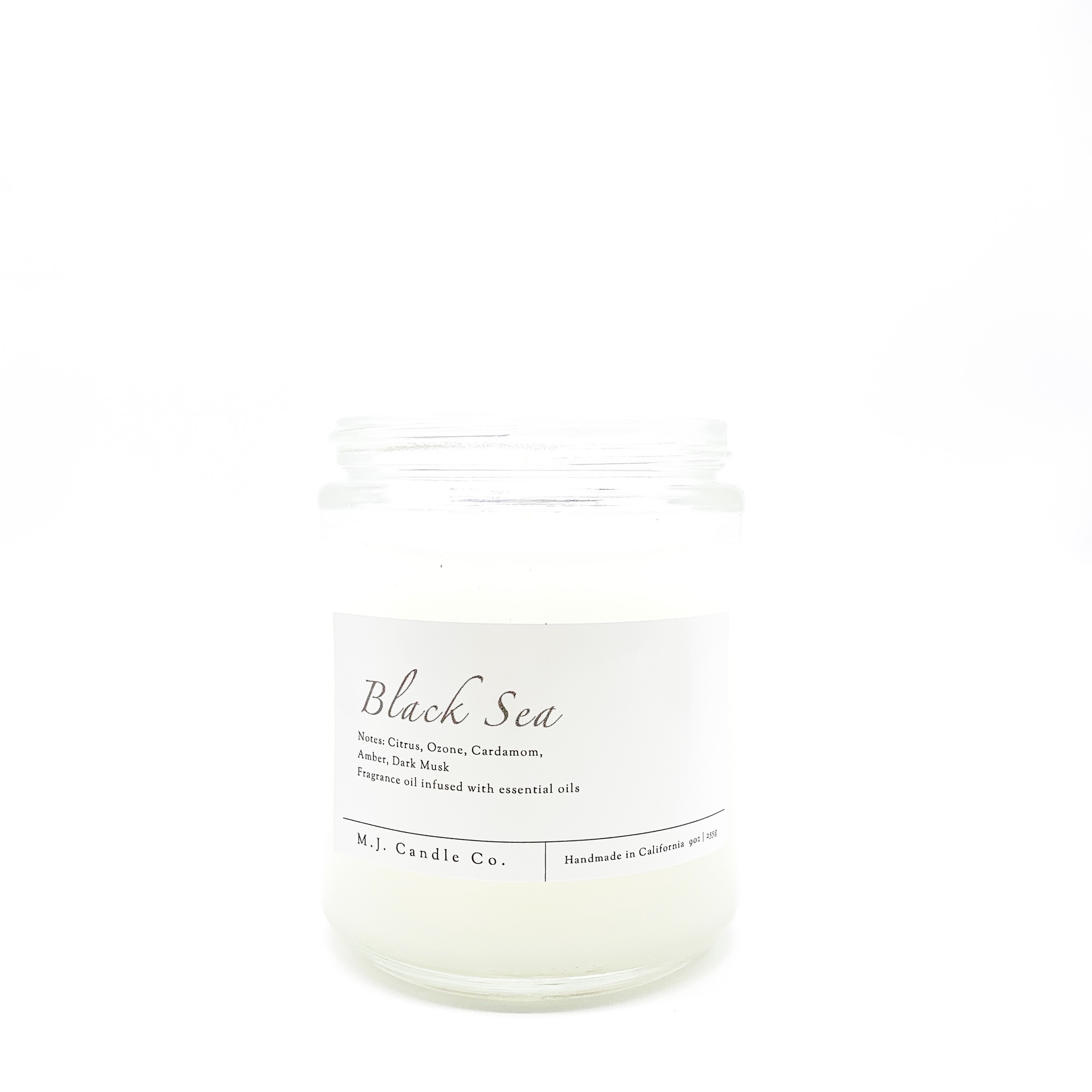 Black Sea Natural Coconut Wax Candle – Polar Bare Bath