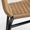 Rio Rope Side Chair - Natural – close-up of durable construction