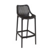 AIR bar Stool_mid height_commercial bar stool_black