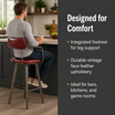 Auzet Bar Stool - Old Anvil in a modern kitchen or bar interior – Designed for Comfort