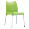 Vita Side Chair - Plastic - Stackable - Green